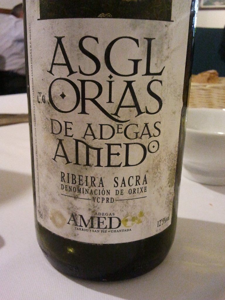 Restaurante Estrela Galega El vino